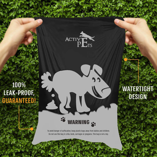 Extra Thick Lavender-Scented Dog Waste Bags - Leak-Proof & Easy-Tear for Eco-Friendly Poop Disposal