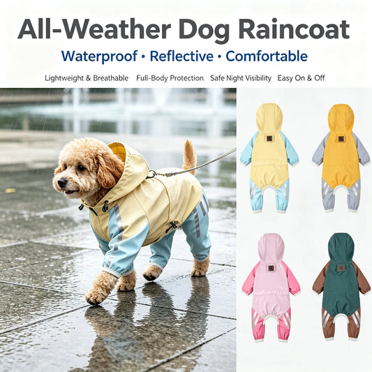 All Weather Dog Raincoat